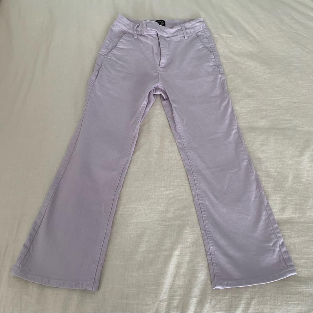 BDG Purple Flared Jeans